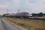 ICE 411 078 passes your photographer between Buldern and D�lmen on 16 July 2026.