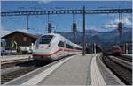 A DB ICE 4 on the way form Interlaken Ost to Frankfurt by his stop in Spiez.

19.08.2020