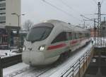 DB ICE-TD 605 511-4 on 10.1.2010 at Berlin-Alexanderplatz.