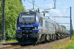 RTB Cargo 2019 311 Stadler Euro 9000 with a tank train to Antwerp Harbor.