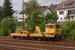 Heavy small car Klv 53 4732-3 of the DBG on 04.06.2011 parked in Kreuztal.