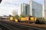 Voest maintainance train with unknown number stood in Essen Hbf on 31 October 2013.

