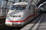 Here 808 028-5  Altenburg  as ICE541 from Cologne main station to Berlin Ostbahnhof. Berlin main station, 25.2.2012.