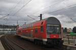 Here a local train from Berlin Charlottenburg to Frankfurt(Oder). Berlin main station, 25.2.2012.