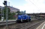 Metrans 295 082 passes through Hamburg-Harburg on 25 September 2014.
