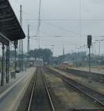 Platform 2,3 and 4 from Hof Hbf on August 7th 2013.