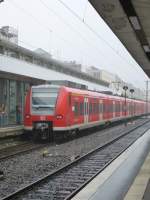 Two regional trains to Celle are leaving Hannover main station on August 19th 2013.