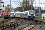 NOB 440 330 just has left Bremen Hbf on 27 April 2016.