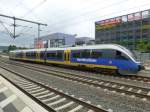 A NordWestBahn is standing in Bielefeld main station on August 19th 2013.