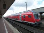 A RE4 is standing in Dortmund main station on August 19th 2013.