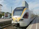 A lokal train to Soest is standing in Dortmund main station on August 21st 2013.
