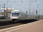 A IC to Leipzig is arriving in Dortmund main station on August 21st 2013.