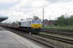 Euro Cargo rail 247 029 passes Oberhausen Osterfeld Sd on 9 April 2014.