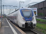 National Express EMU heading for Hamm Hbf at Köln Messe/Deutz on 14th May 2016.