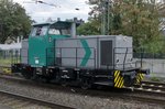 Vossloh 271 102 runs light through Rheinhausen on 16 September 2016.