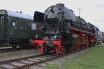 During an open day at the Rheincargo works in Neuss-am-Kaiser on 21 September 2025, special guest star was Pacific 012 104 that was restored a few months ago at nearby Krefeld.