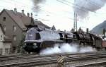 01 1102 and 01 519 at Geislingen / Steige, July 7th, 1996.