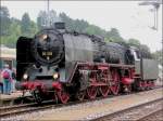 The german steamlocomotive 01 118 photographed at the station of Ettelbrück on June 10th, 2007.