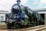 On 8 June 2009 Bavarian 3673 stands in the Bavarian Railway Museum in Nördlingen.