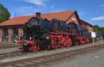 On 20 May 2019 DB 18 612 was placed outside the loco shed of the DDM in Neuenmarkt-Wirsberg due to the centenary of the Bavarian Class S 3/6 in one of the very rare instances that see 18 612 leave the