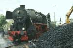 Scanned picture of 52 4867 bunkering coal at Neustadt (Weinstrasse) on 28 September 2005 during a Plandampf. 

