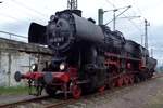 On 8 April 2017, steam loco 52 8079 stood in Dresden-Altstadt.