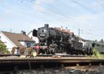 052 740-8 with steam festival 175 years rail way at germany, at Geislingen / Steige, September 11th, 2010.