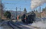 The UEF 58 311 is shunting in Titisee to bypass its train of the 3-Lakes Railway and then pull it to Seebrugg.

December 27, 2025