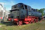 In the nick of time, just before the festivities on 50 Years of the Bayerisches Eisenbahnmuseum at Nördlingen, 64 094 was cosmetically restored and shows herself at the BEM on 1 June 2019.