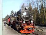 99 7245-6 of the Harz narrow gouge railways in Saxony-Anhalt.