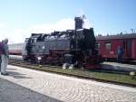 HSB 99-7232 at Brocken Station, May 2013.