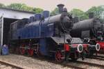 LAG-8 está en el depósito de locomotoras en el BEM Nördlingen el 26 de mayo de 2022.