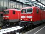 BR143 in Stuttgart Hbf. am 16.02.2009