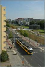 The Wall is fall down, but the memories will be always present...
A Berliner tram in the Bornholmer Street.
17.09.2012