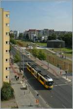 The Wall is fall down, but the memories will be always present...
A Berliner tram in the Bornholmer Street.
17.09.2012