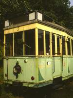 BVG Berlin, at tram museum Sehnde (Hannover), October 1976.