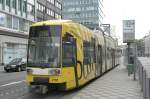 Rheinbahn AG 2118 Line 715 in Berliner Allee, Düsseldorf.