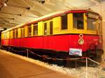  S-Bahn  train of Berlin east at the railway and technics museum prora germany in 2008