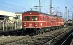485 (ET 65), in front with control car 865 606-8 at Gppingen, October 20th, 1985.