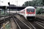 Control car for Intercity at Mannheim, August 5th, 1997.