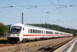 Control car of an intercity with pushing 101 at Amstetten, August 26th, 2007.