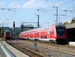 Two control cars at Amstetten, August 26th, 2007.
