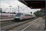 A DB IC Service is arriving at the Radolfzell Railway Station. 

22.09.2019 