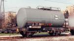 Tank wagon DB Eva in Milano, March 1995 [wagon citerne, carro cisterna]