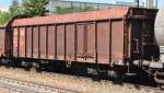 DB Ealos - x 102 in a mixed goods train passing Amstetten at June 5th, 2010.