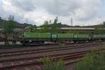 Dump Truck wagon Fakks (6781 114-5) of the company Wittfeldt parked at the 28/05/2011 in Kreuztal (Germany).