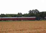 These are some of the sleepingcars of the internationalcartrain from Alessandria in Italy to Eindhoven in the Netherlands.