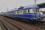 ÖGEG's 5145.11 stands in Benesov u Prahy on 11 September 2022 and is one of 17 guests, this DMU originating at the Heizhaus Strasshof.
