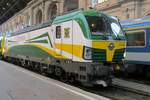 Close up on GySEV 471 004 at Budapest Keleti on 21 September 2017.
