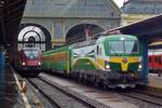 GySEV 471 001 quits Budapest Kelti on 21 September 2017 on het lap to Sopron via  Györ.